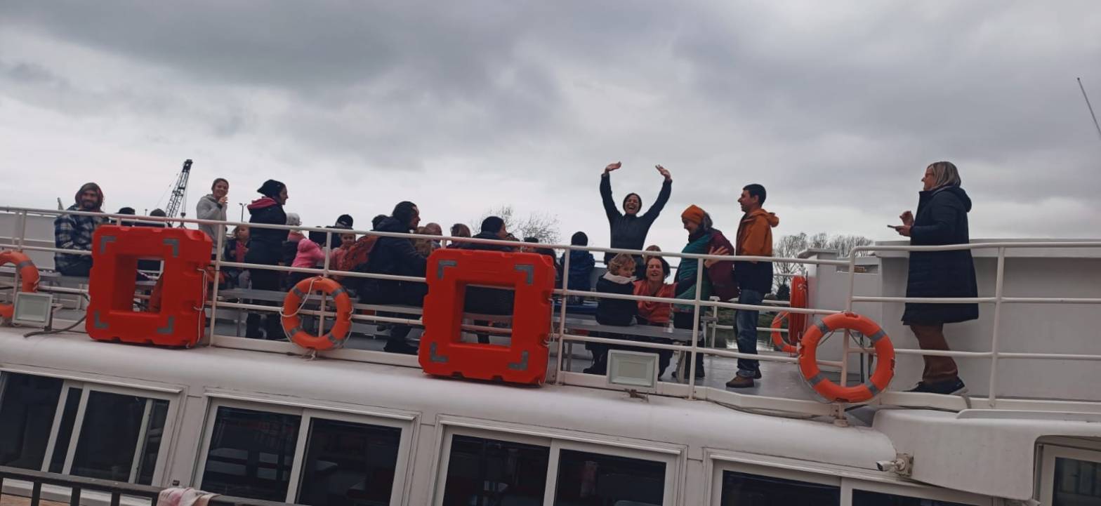 In Battello sul&nbsp;Tevere